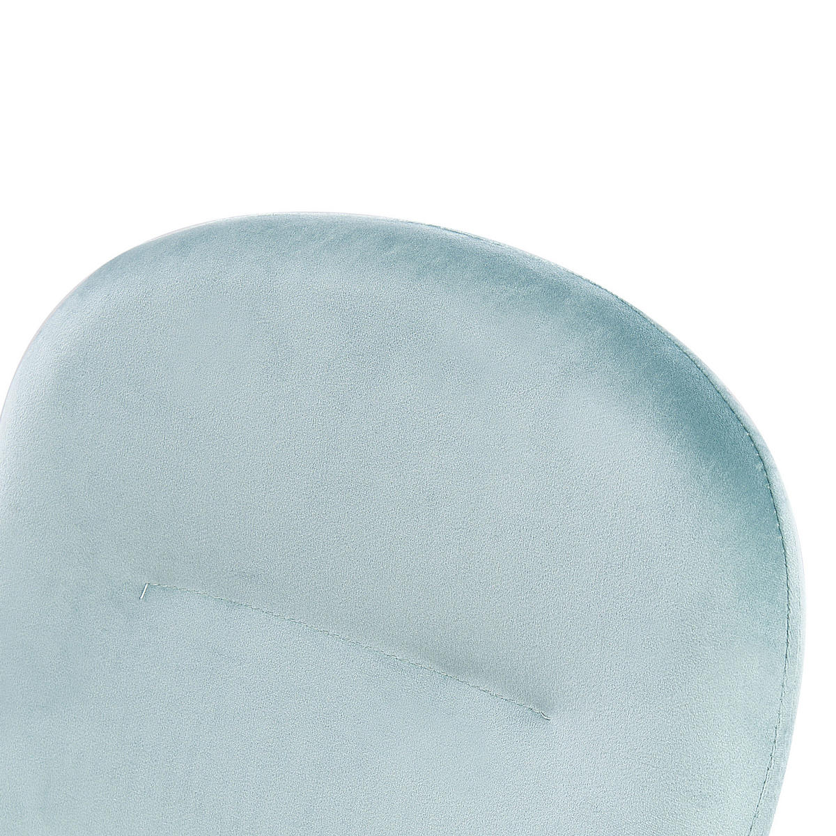 BÜROSTUHL Samtstoff Grün Priddy - Grün, Textil/Metall (60/79/60cm) - Beliani