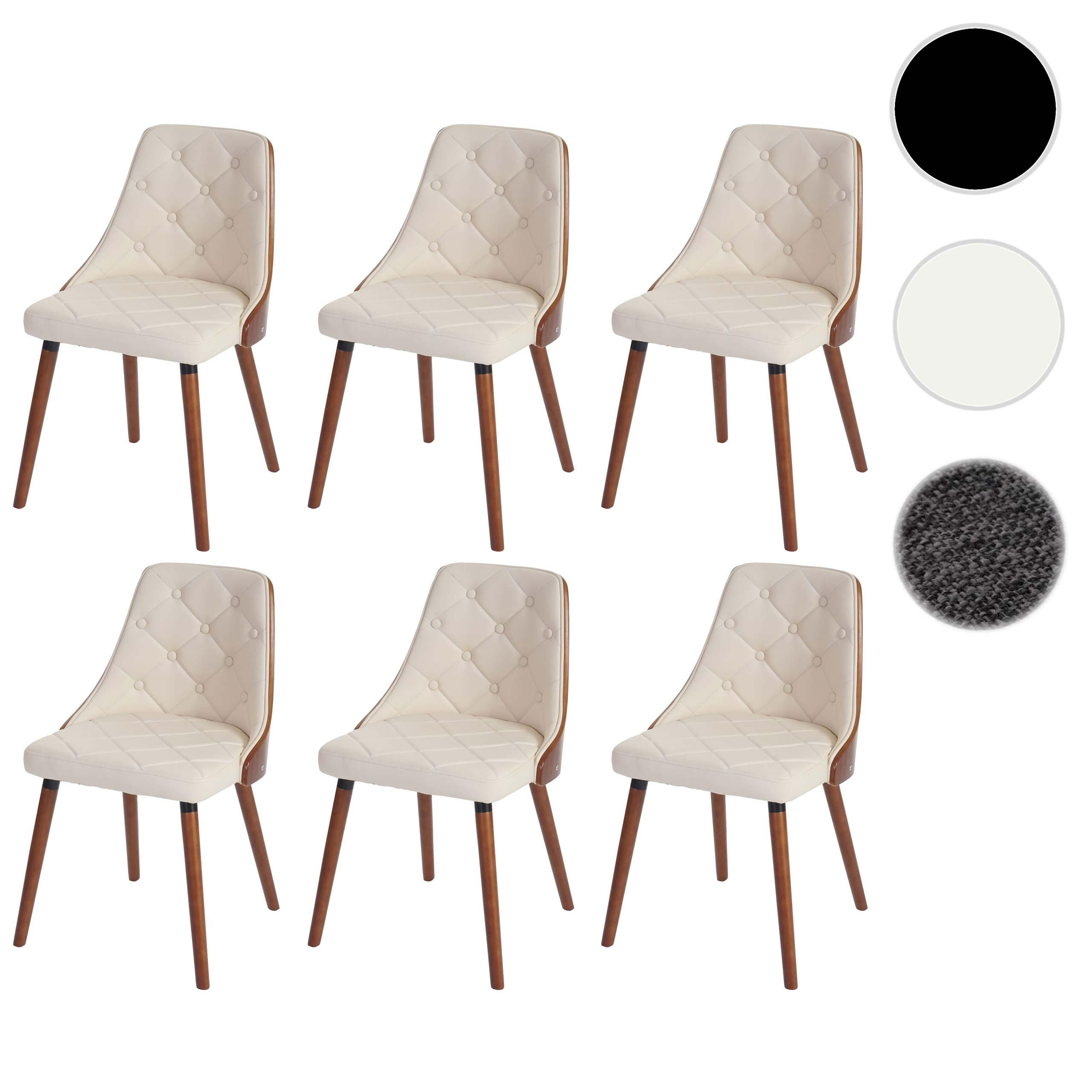 ESSZIMMERSTUHL Beige 6er-Set - Beige, Textil (50/82/53cm) - MCW