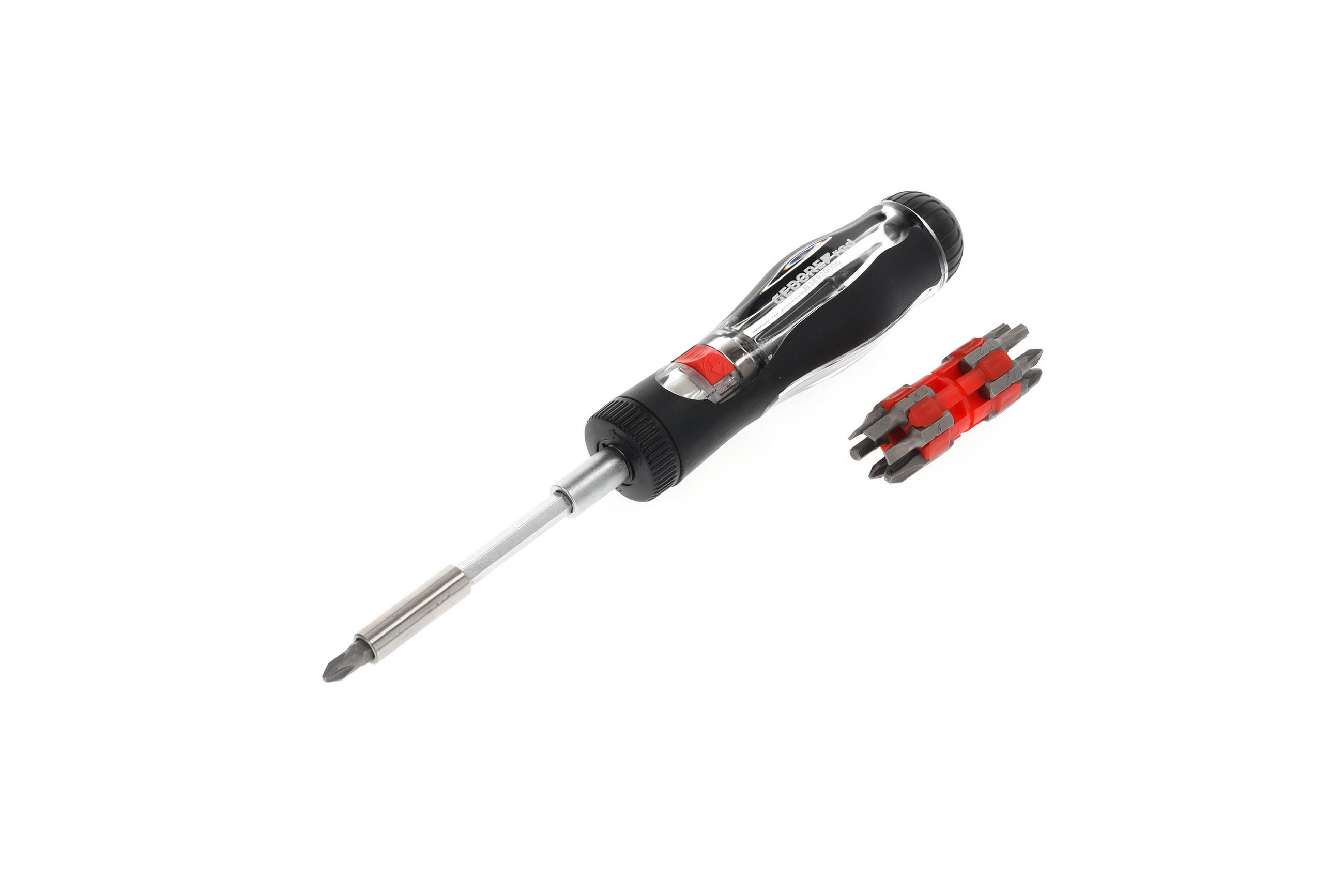 KNARRENSCHRAUBENDREHER BIT-TELESKOP 1/4" 13IN1 - Multicolor, Kunststoff/Metall (10/27cm) - Gedore