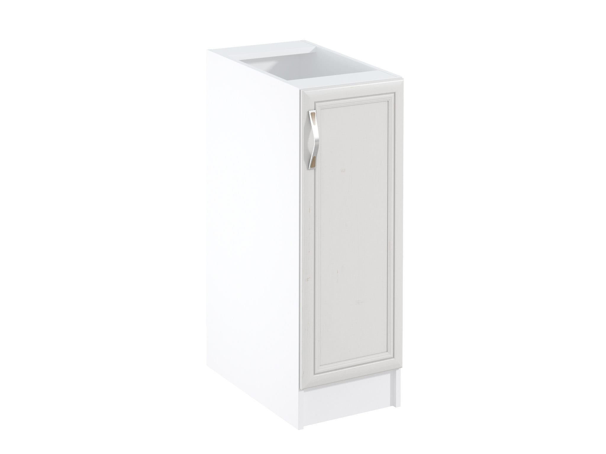 UNTERSCHRANK D30 – Sycylia Weiß – Weiß / Creme / Links - Creme/Weiß, Holzwerkstoff (30/82/47cm) - ROYAL24_MARKT