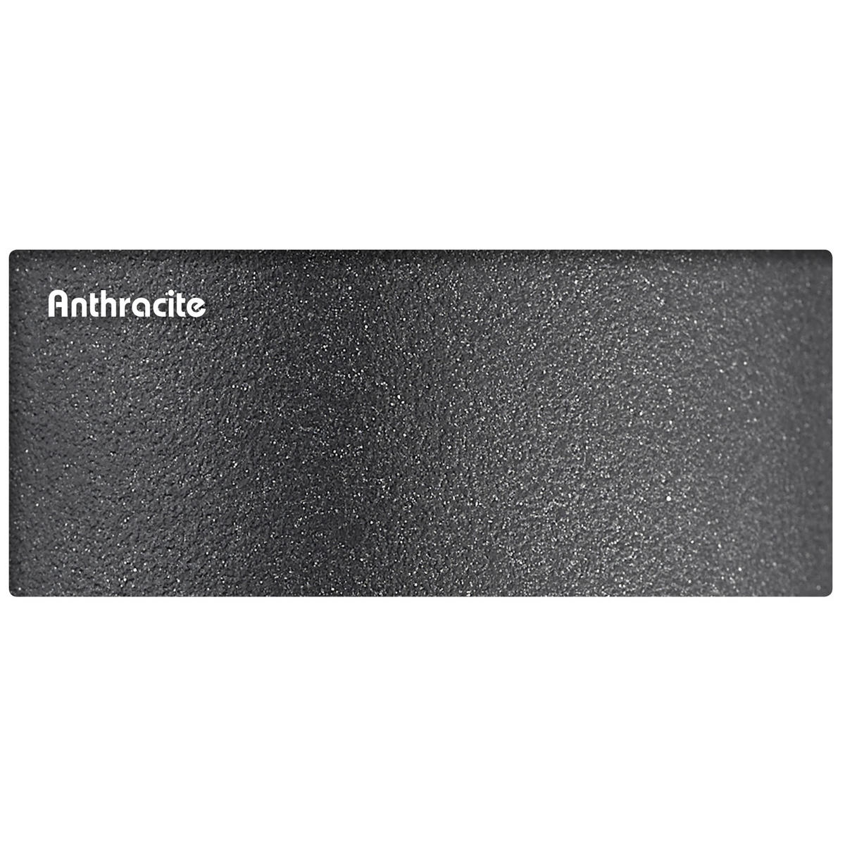 AMPELSCHIRM rechteckig 4 x 3m Icon T¹ Premium 360° kippbar schwarz/anthrazit - Schwarz, Metall (300/400cm) - Platinum