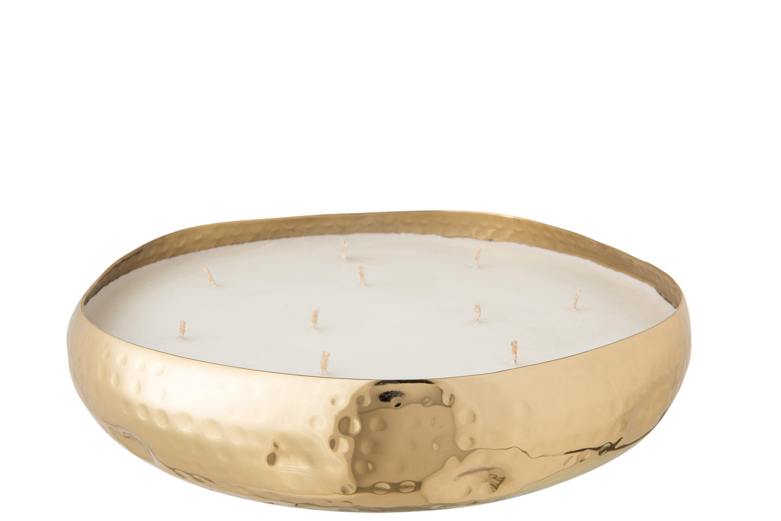 DUFTKERZE M-CHIC - Gold - L - 44 Std. - Goldfarben, Paraffin (28.5/6cm) - J-Line