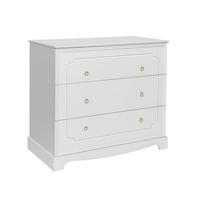 KINDERKOMMODE Royal Weiß - Weiß, Holzwerkstoff (103/90/50cm) - Petits-meubles