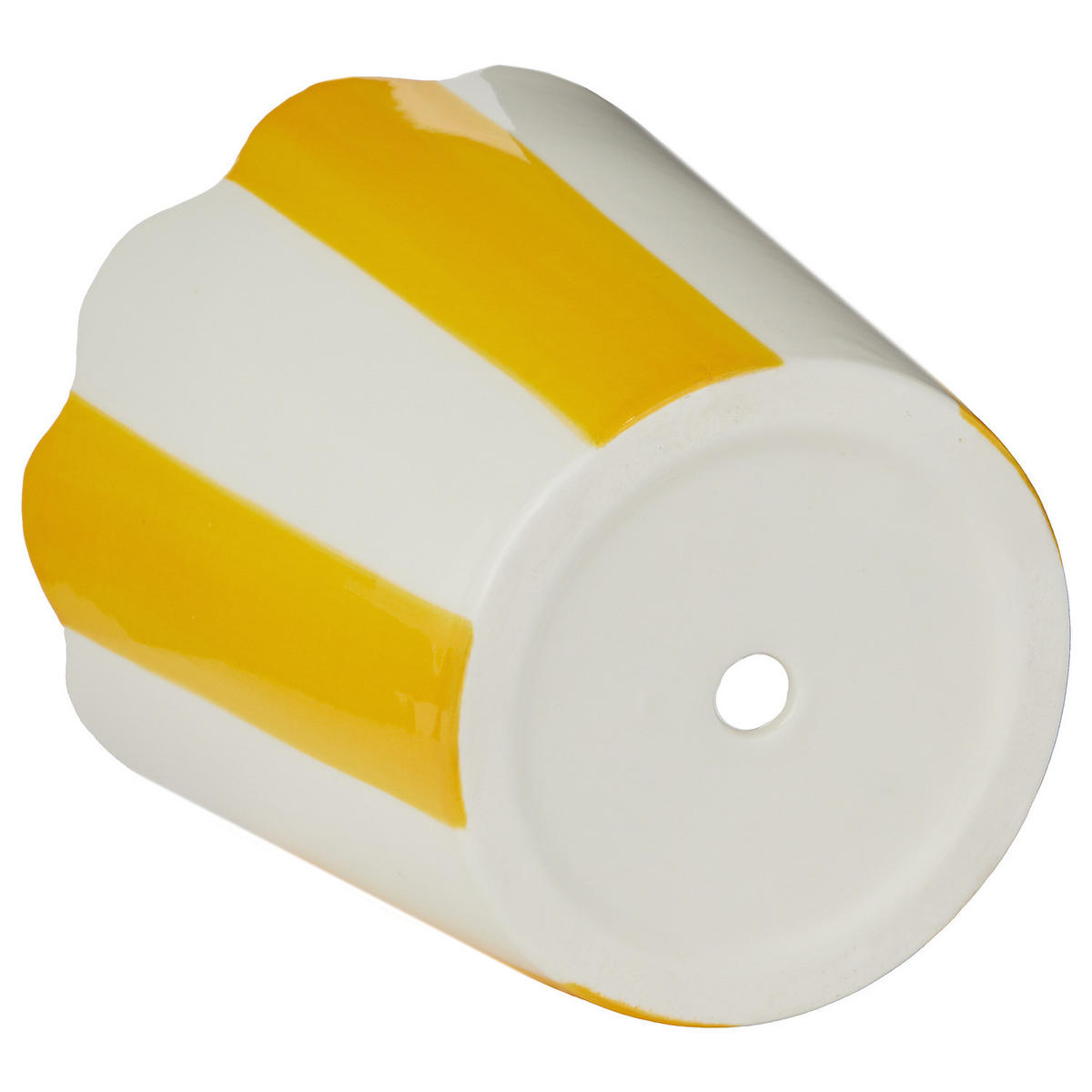 BLUMENTOPF Sundae Ø16cm - Gelb, Keramik (17cm) - BUTLERS