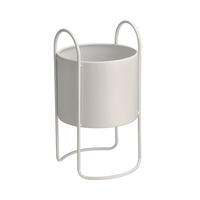 BLUMENTOPF Zenara - Weiß, Metall (22/40cm) - home&you