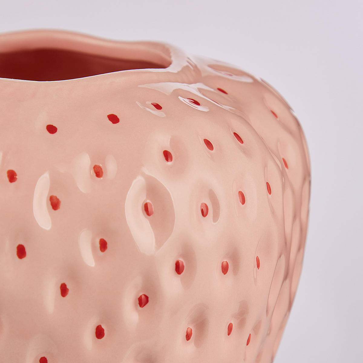 VASE Strawberry - Pink, Keramik (16cm) - Butlers