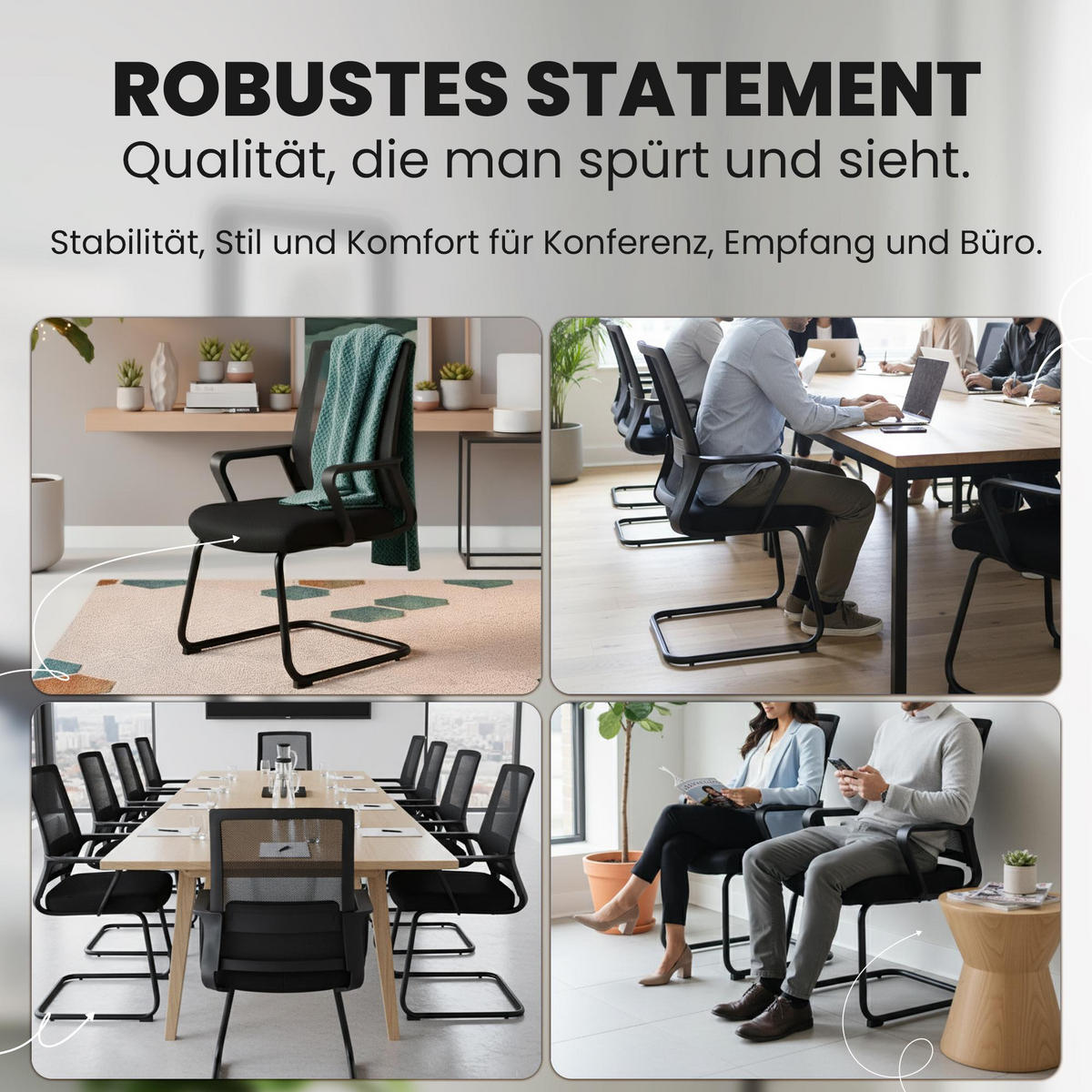 SCHWINGSTUHL Kunststoff Schwarz - Schwarz, Kunststoff (58/96/60cm) - CLP