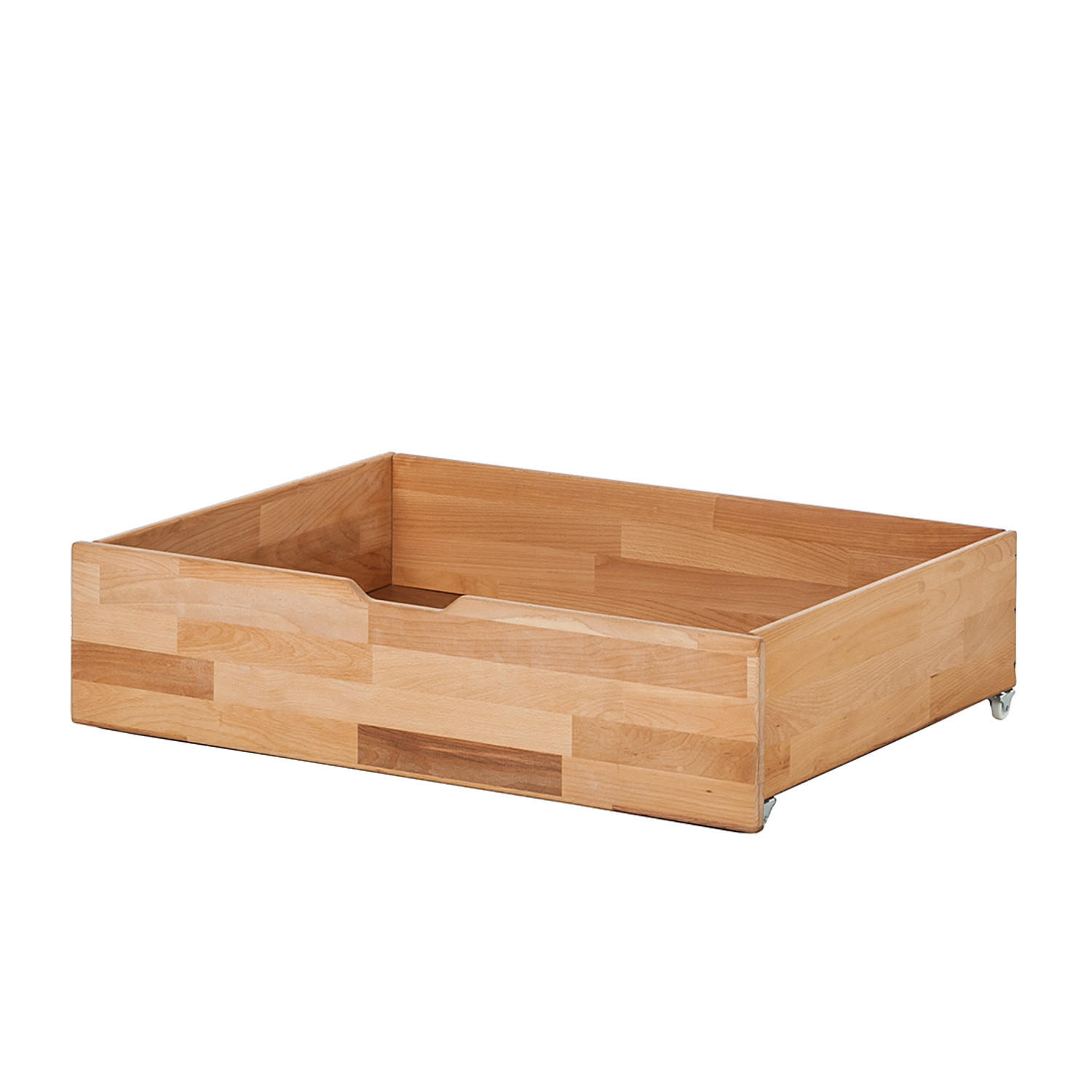 BETTKASTEN - Kernbuche massiv - Kernbuche, Holz - home24