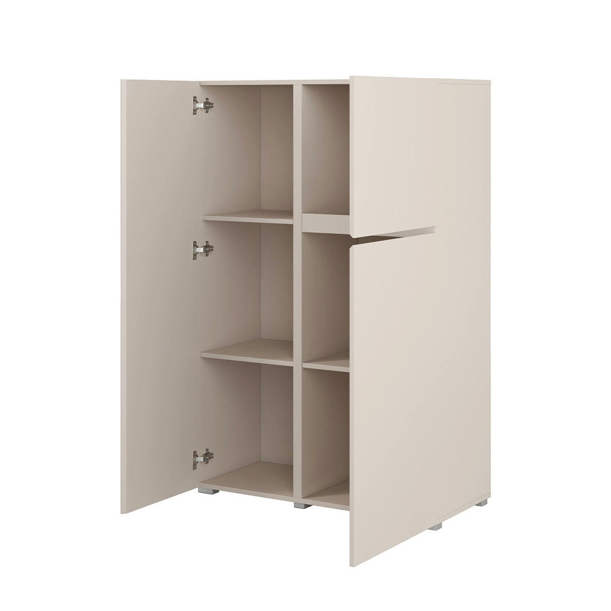 SIDEBOARD Maxis Kašmír - kašmírová, kompozitní dřevo (92/139/40cm) - Petits-meubles