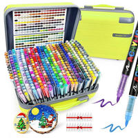 ACRYLMARKER 408-teiliges Set mit weicher Spitze - Multicolor, Kunststoff (10/10/15cm)