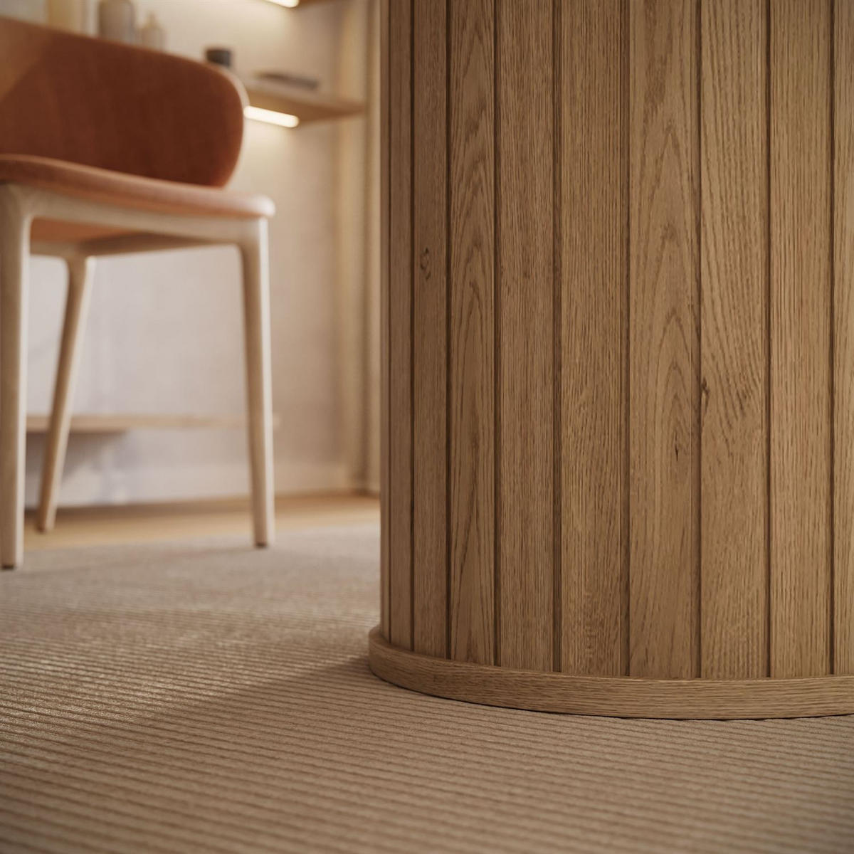 AUSZIEHBARER Tisch WILLOW 180–220 cm - Eichefarben, Holzwerkstoff (180/90/76cm) - Lookway