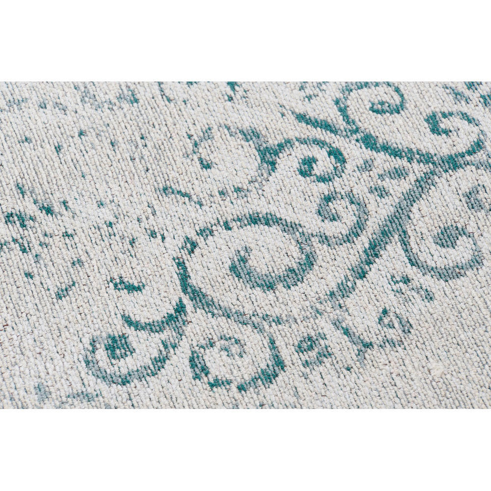 TEPPICH Polyester Baumwolle Araber (200 x 200 x 1 cm) - Multicolor, Textil (200/200cm) - DKD Home Decor