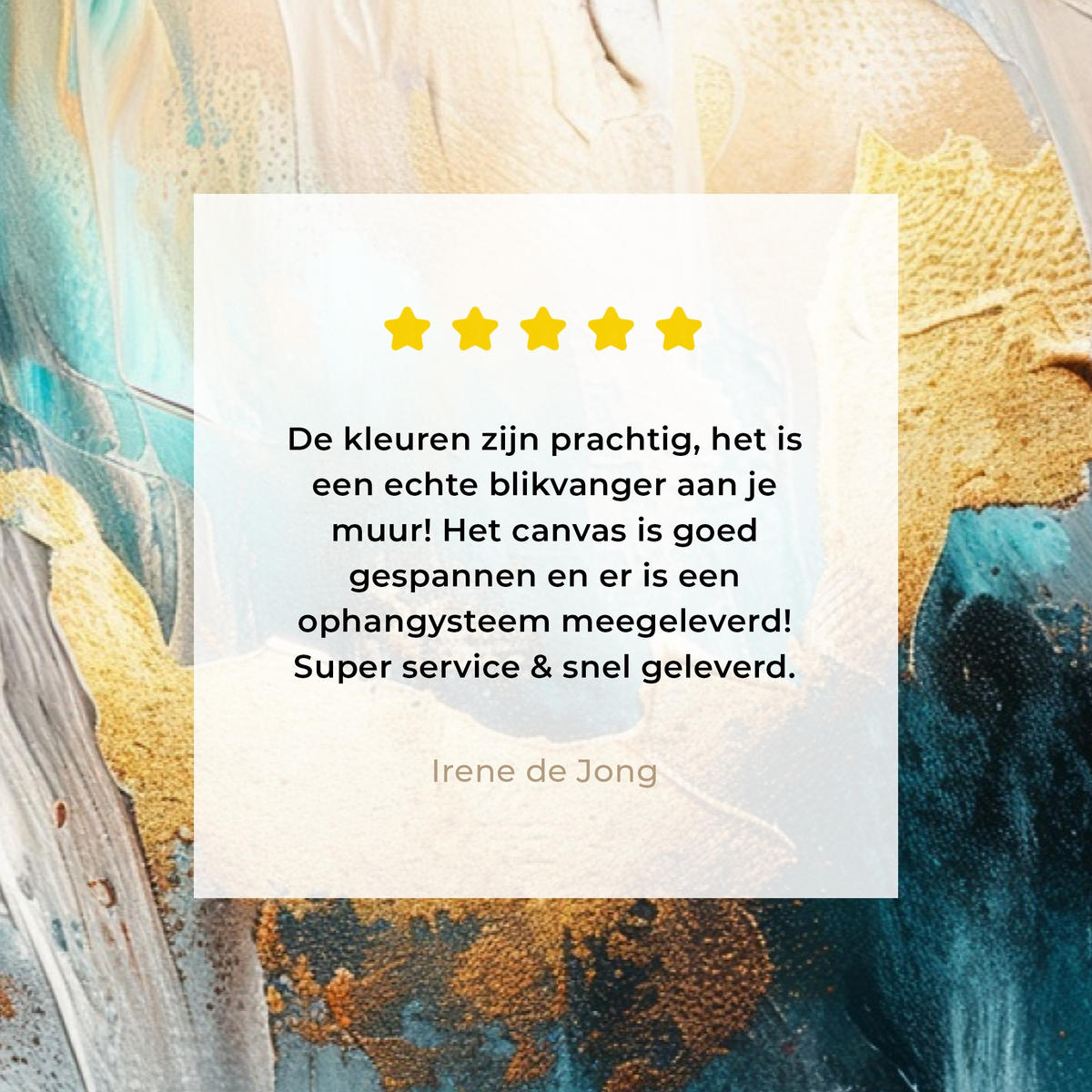 LEINWANDBILD Abstrakt - Kunst - Gold - Blau Wohnzimmer Groß 120x80 cm - Petrol, Textil (120/80cm) - MuchoWow