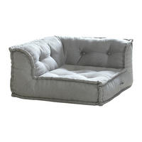 SESSEL mit gerader Rückenlehne - 1 Person - stoff - grau Dirola - Grau, Textil (80/43/80cm) - Vente-Unique
