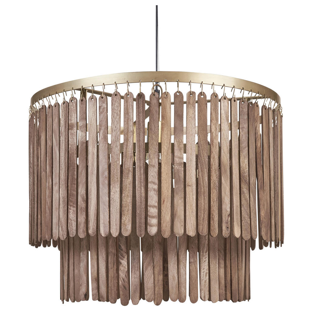 Beliani ZÁVĚSNÉ SVÍTIDLO Kaveri 60/60/146 cm