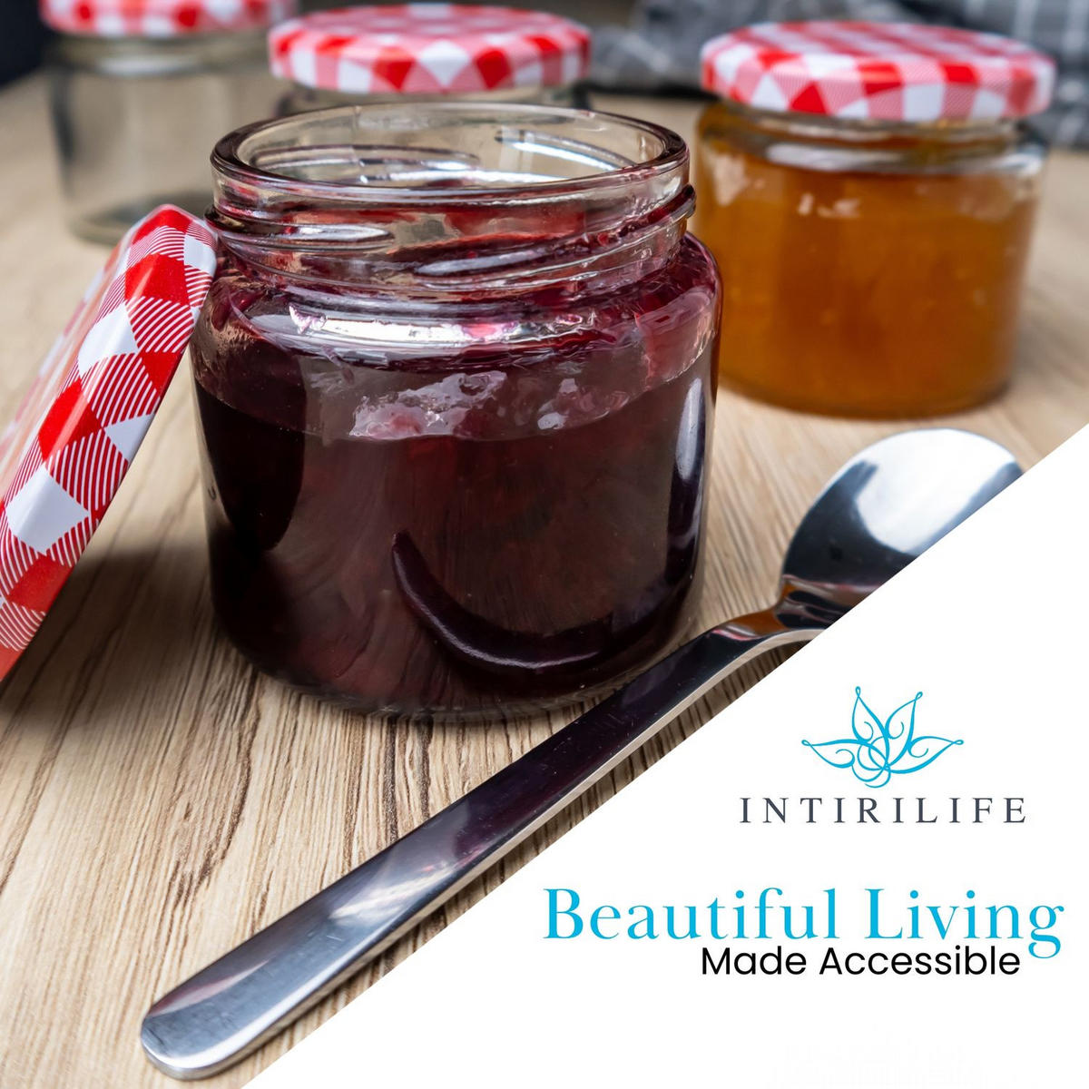 EINMACHGLÄSER mit Deckel (25 Stück) - Transparent, Glas (0.15L) - Intirilife