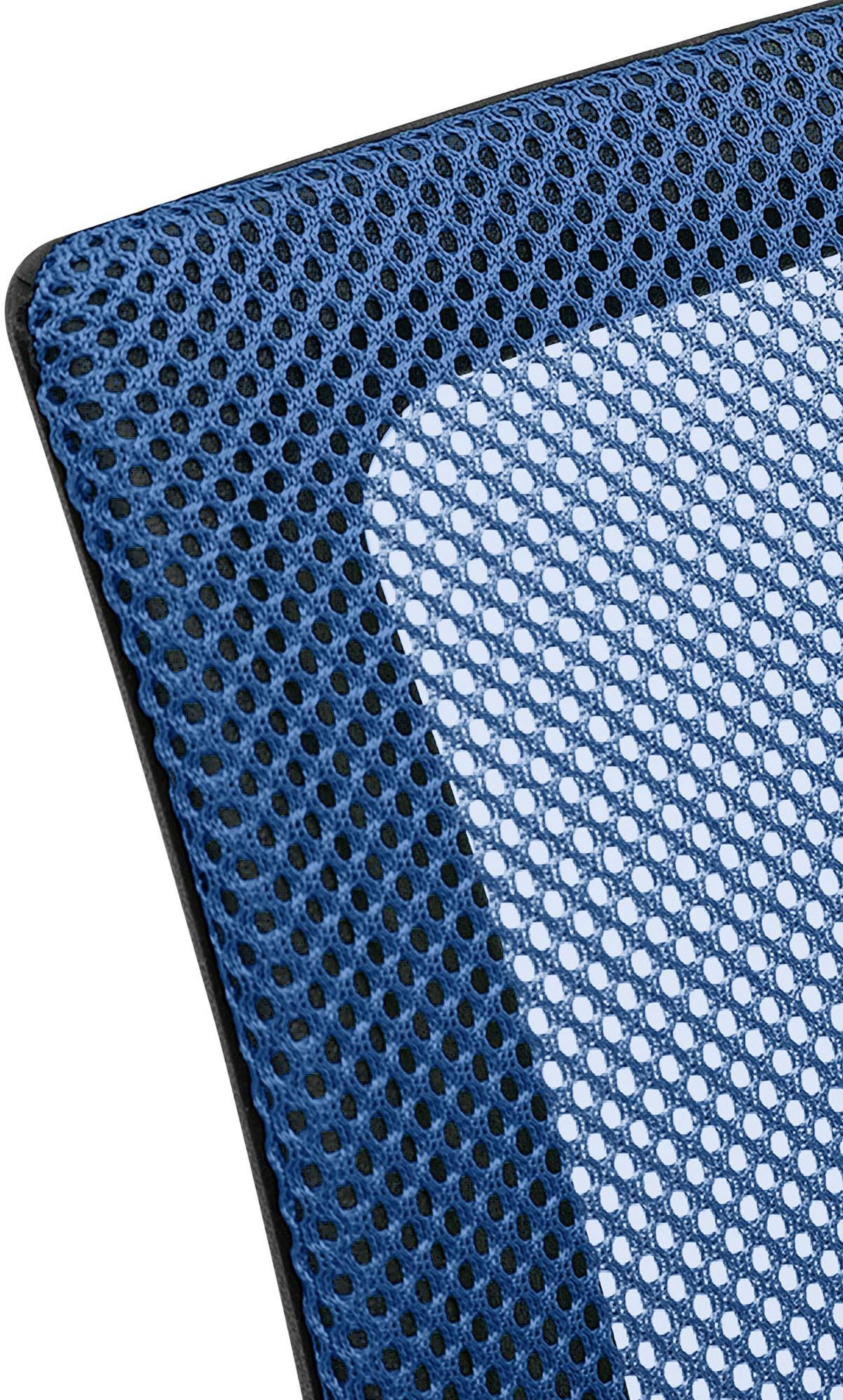 SCHWINGSTUHL Stoff blau - Blau, Textil/Metall (59/91/53cm) - CLP