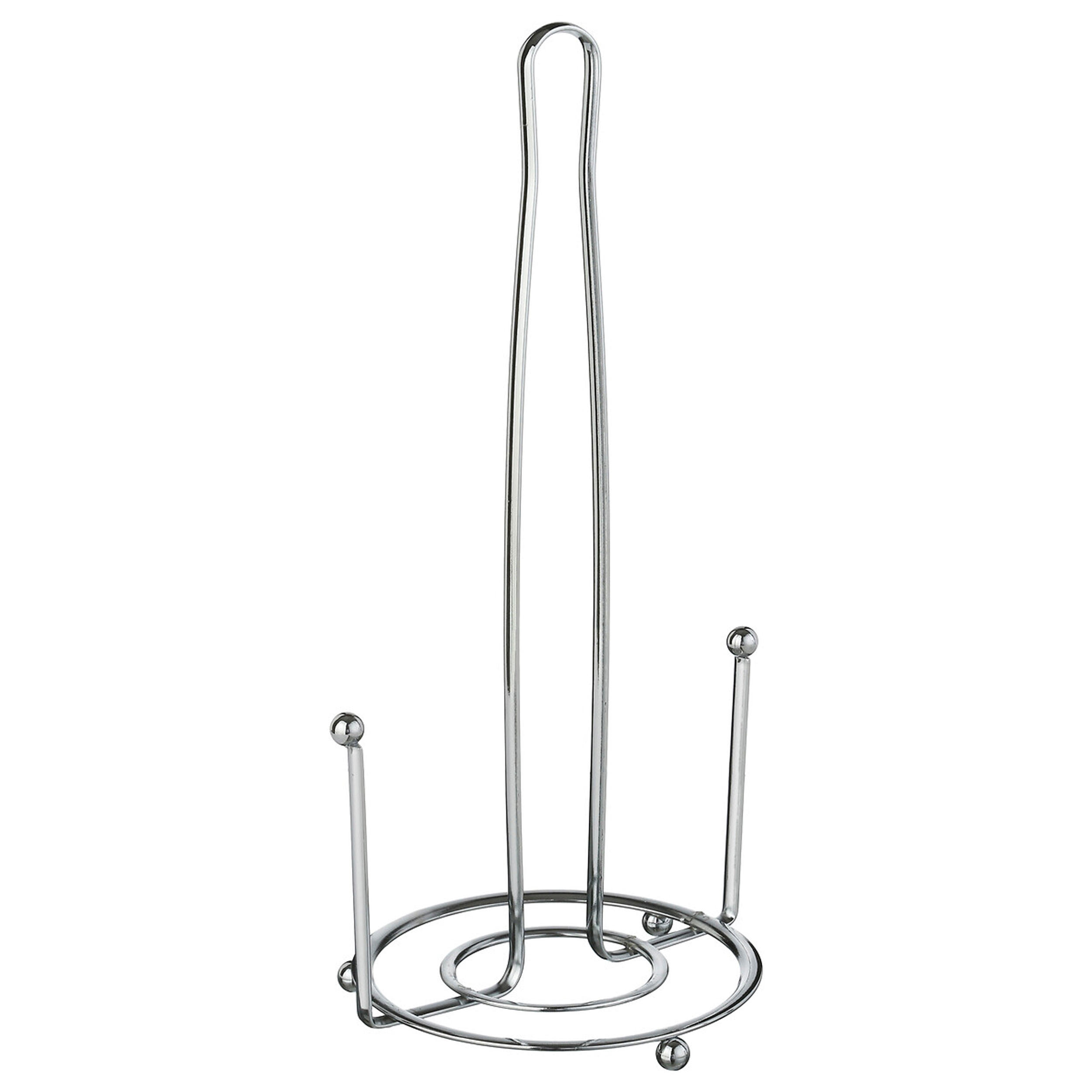 KÜCHENROLLENHALTER Chrome, Metall verchromt, 31.5 cm - Silberfarben, Metall (15/31.5/15cm) - 5five Simply Smart