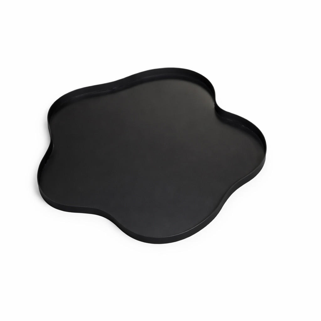 TABLETT Serva Schwarz - Schwarz, Metall (60/3/60cm) - LOFT42