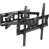 TV-WANDHALTERUNG, bis 100 kg,schwarz - Schwarz, Metall (45/40/52cm) - tectake