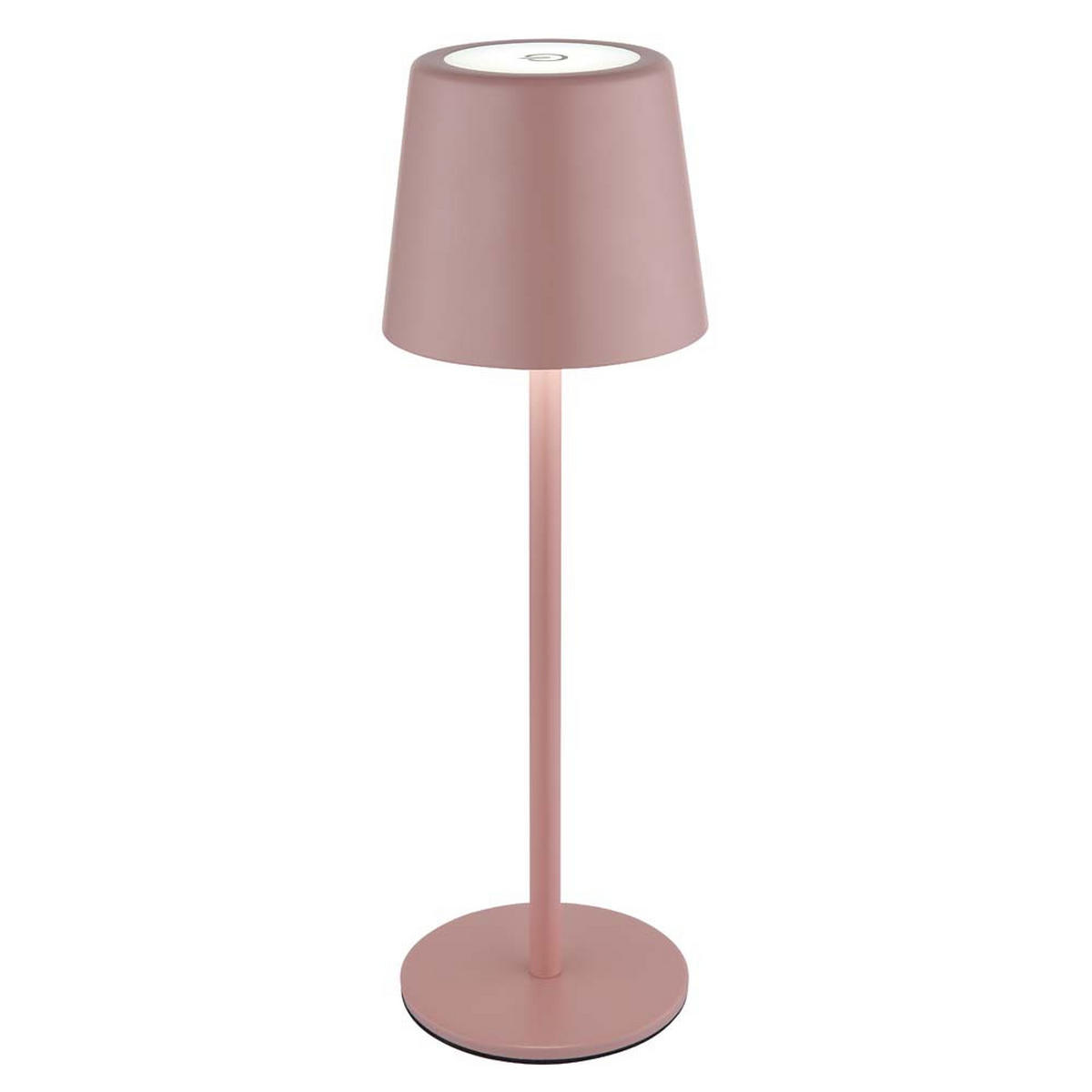 LED TISCHLEUCHTE Metall Rosa - Rosa, Metall (8.5/8.5/28cm) - Globo Lighting