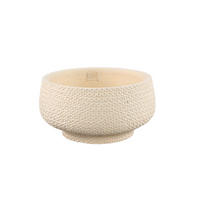 SCHALE Laim Beige 30/30/15cm - Beige, Stein (15cm) - PTMD Collection