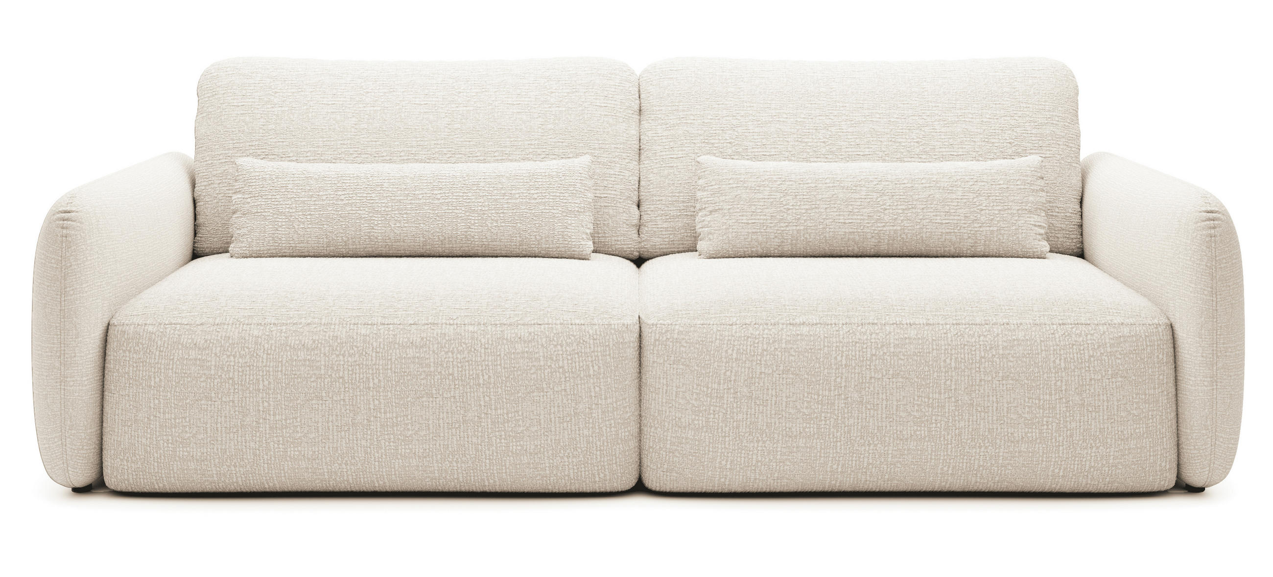 Emporius Schlafsofa Creme 238x87x103 cm