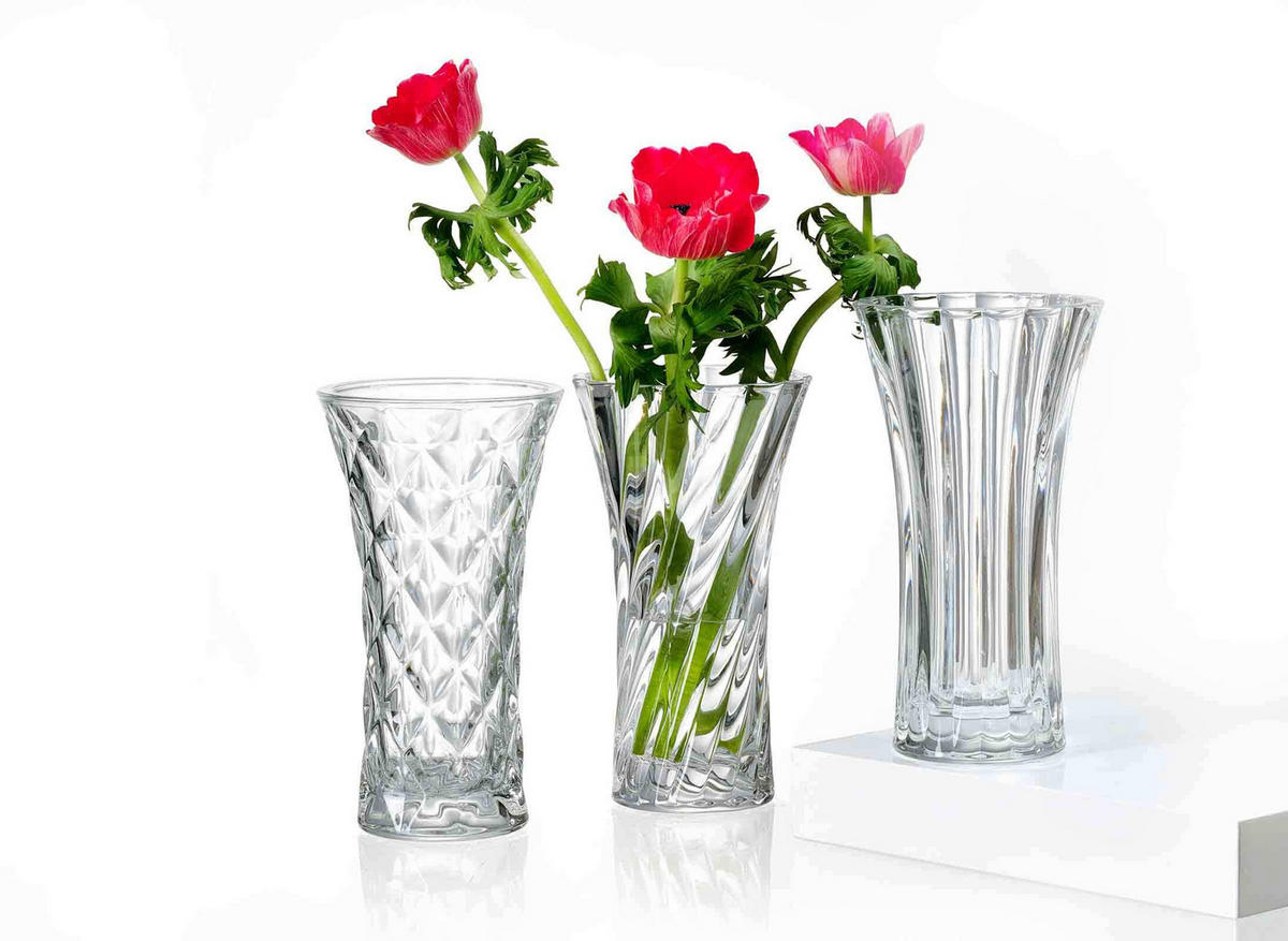 VASEN Finn transparent 20 cm 4er Set - Transparent, Glas (20cm) - Ritzenhoff Breker