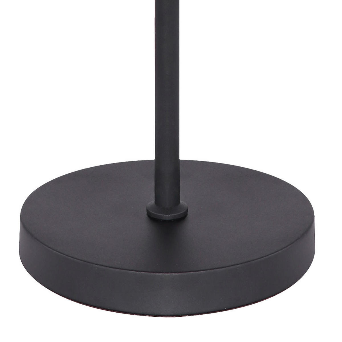 LED TISCHLEUCHTE PURRA Schwarz Gold - Schwarz, Metall (49/18/52cm)