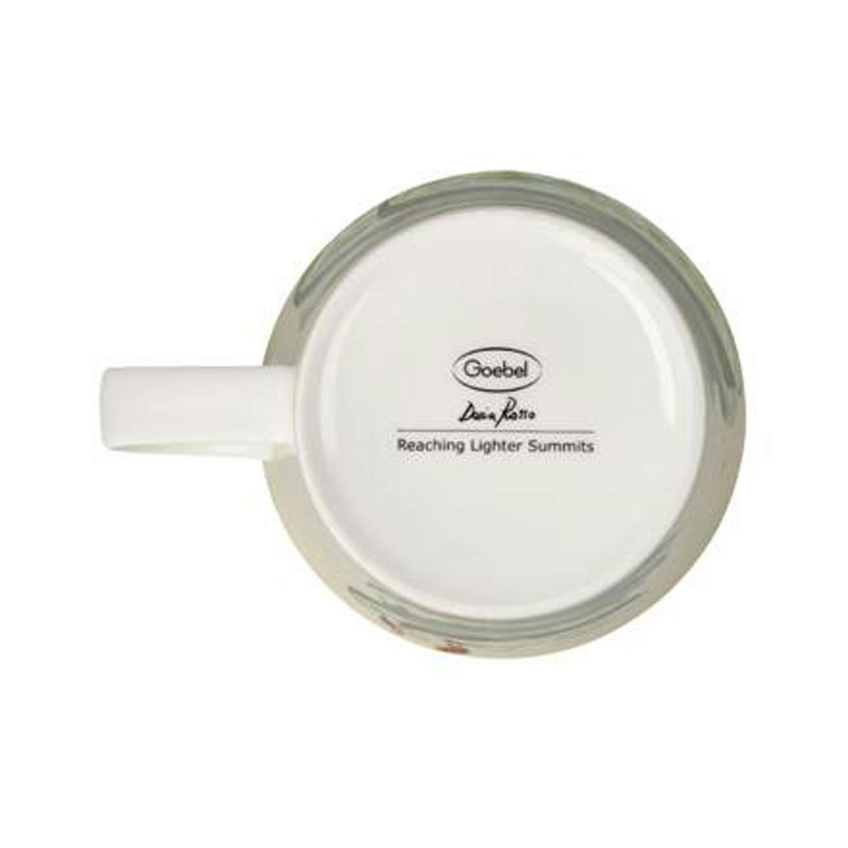 TEETASSE Daria Rosso - Reaching Lighter Summits, Fine Bone China - Multicolor, Keramik (0.35L) - Goebel