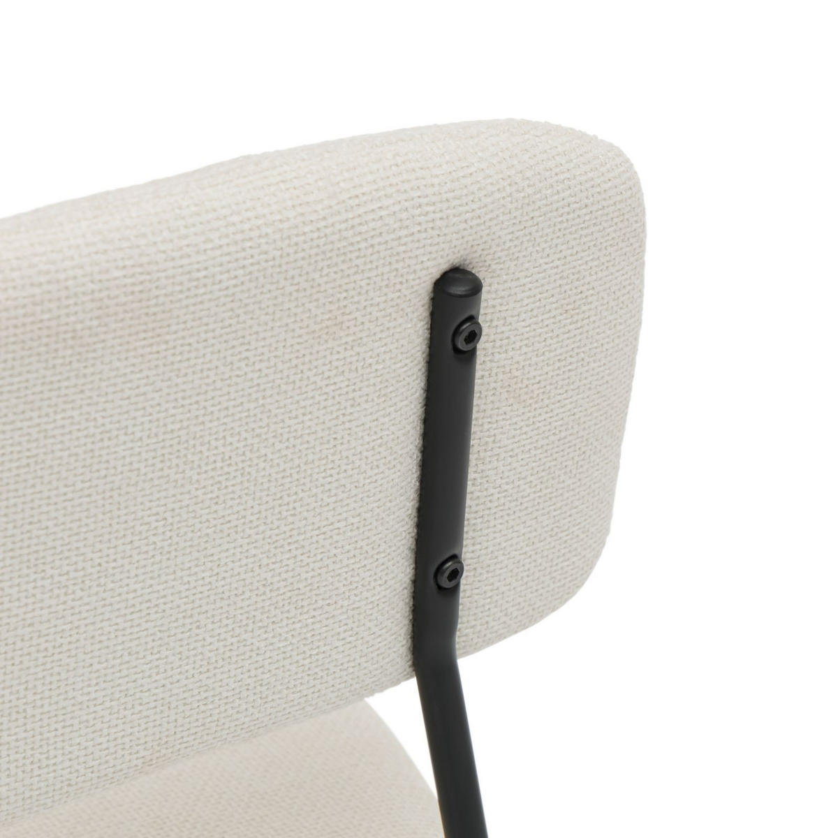 ESSZIMMERSTUHL TOLEDO 4ER-SET - Weiß, Textil (44/78/49cm) - IDIMEX