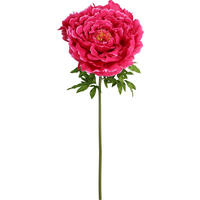 RIESENBLUME Zierrose pink - Rosa, Kunststoff (130cm) - FURNARO