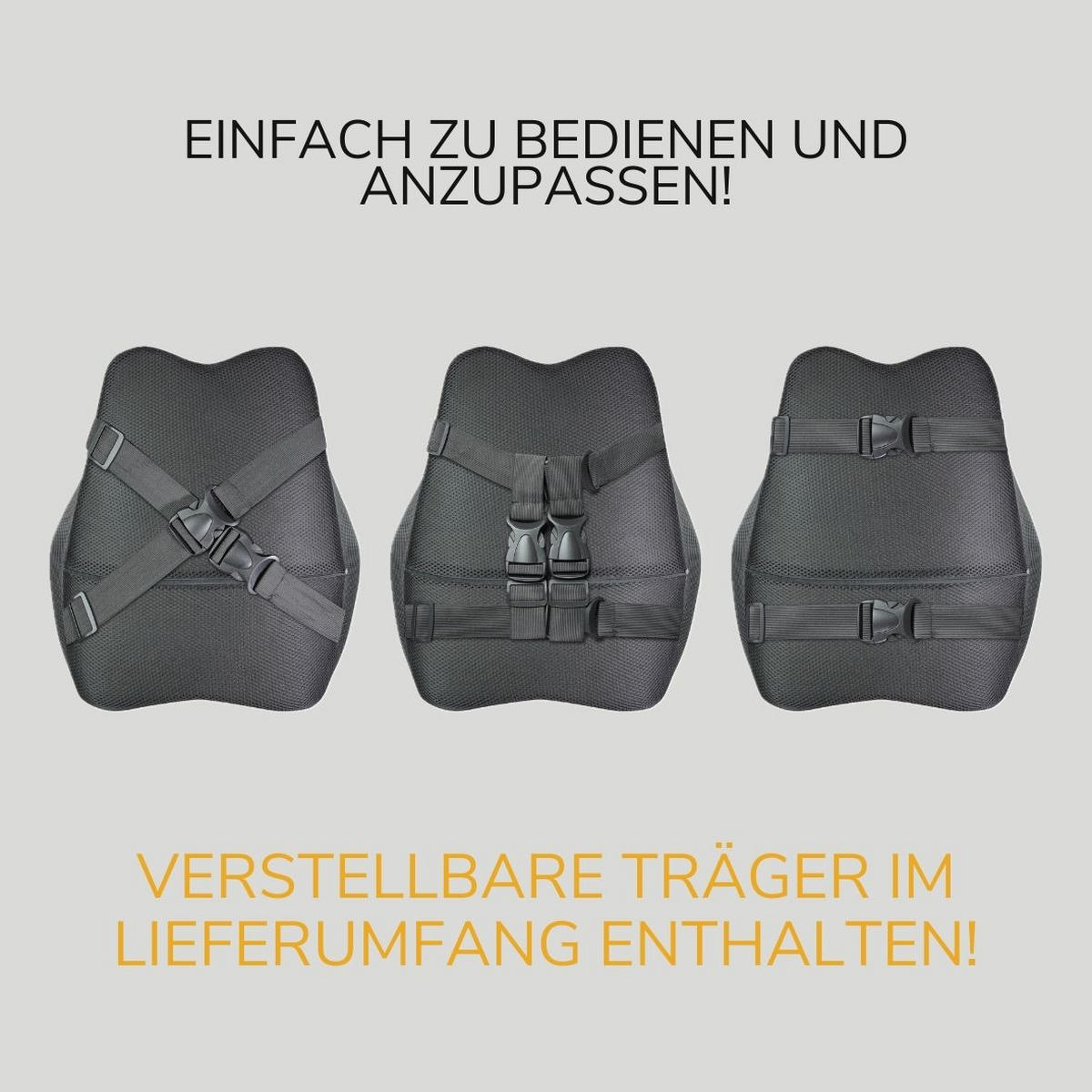 LENDENSTÜTZKISSEN, VERLÄNGERT 45/41/10 CM - (41/45cm) - INPHYSIO