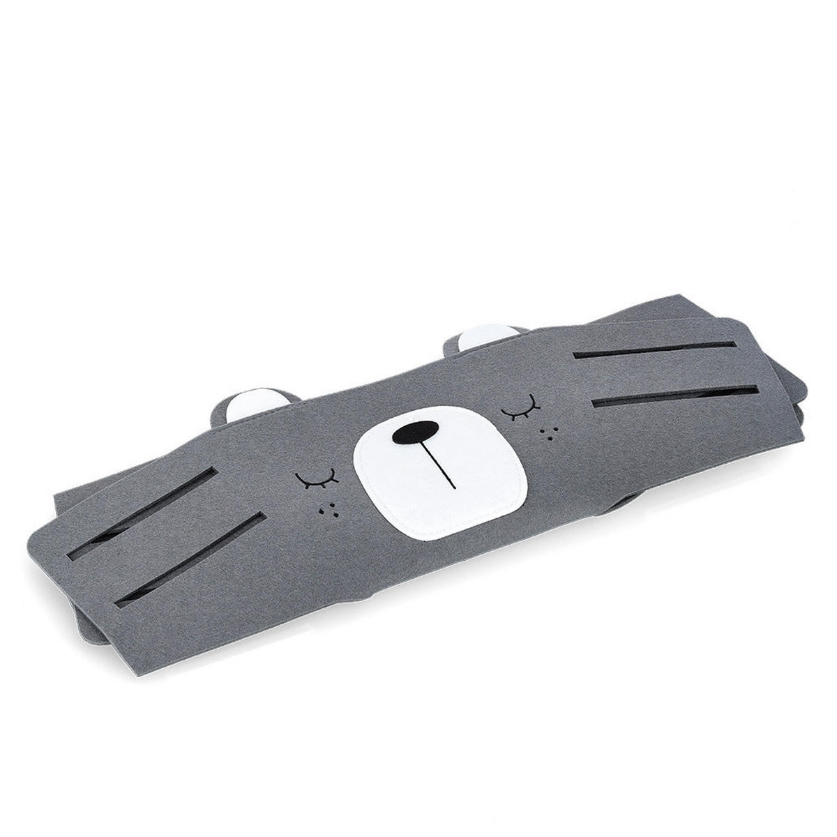 SPIELZEUGKORB aus Filz 21/21/17 cm - Grau, Textil (21/21cm) - ZELLER