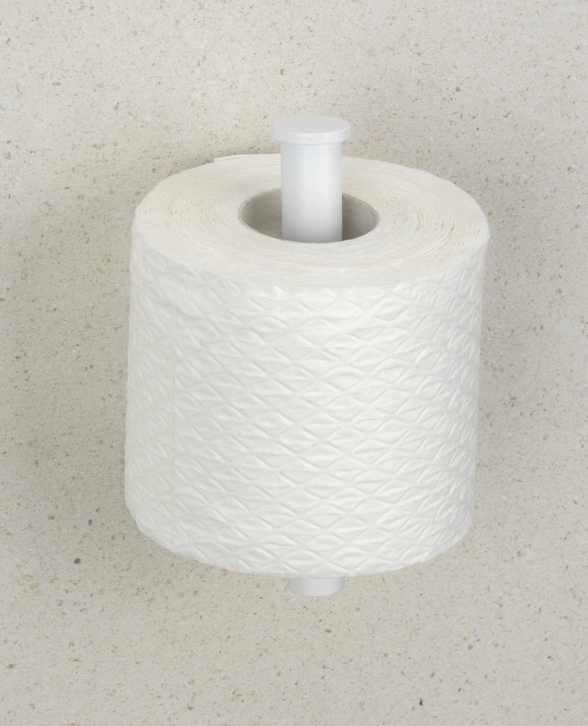 TOILETTENPAPIERHALTER Turbo - Loc Orea Shine 7/16/4,5 cm - Weiß, Metall (16/4.5/7cm) - Wenko