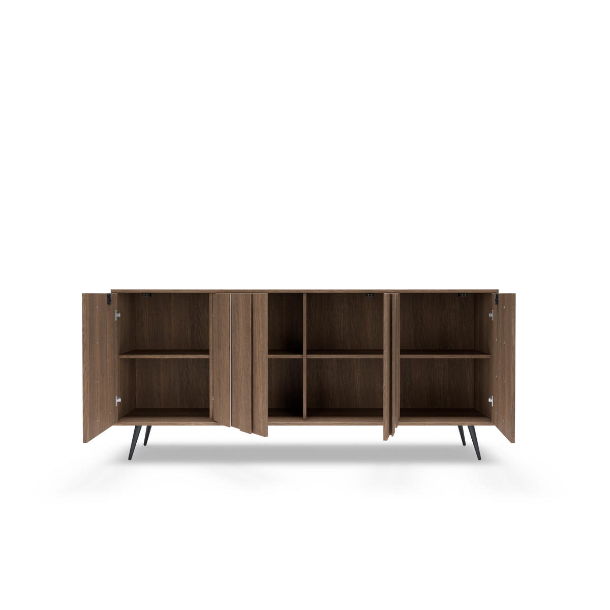 KOMMODE: Dunin-Eiche, 183,3 x 82,6 x 40 cm - Eichefarben, Holzwerkstoff (183.3/82.6/40cm) - 3XE LIVING