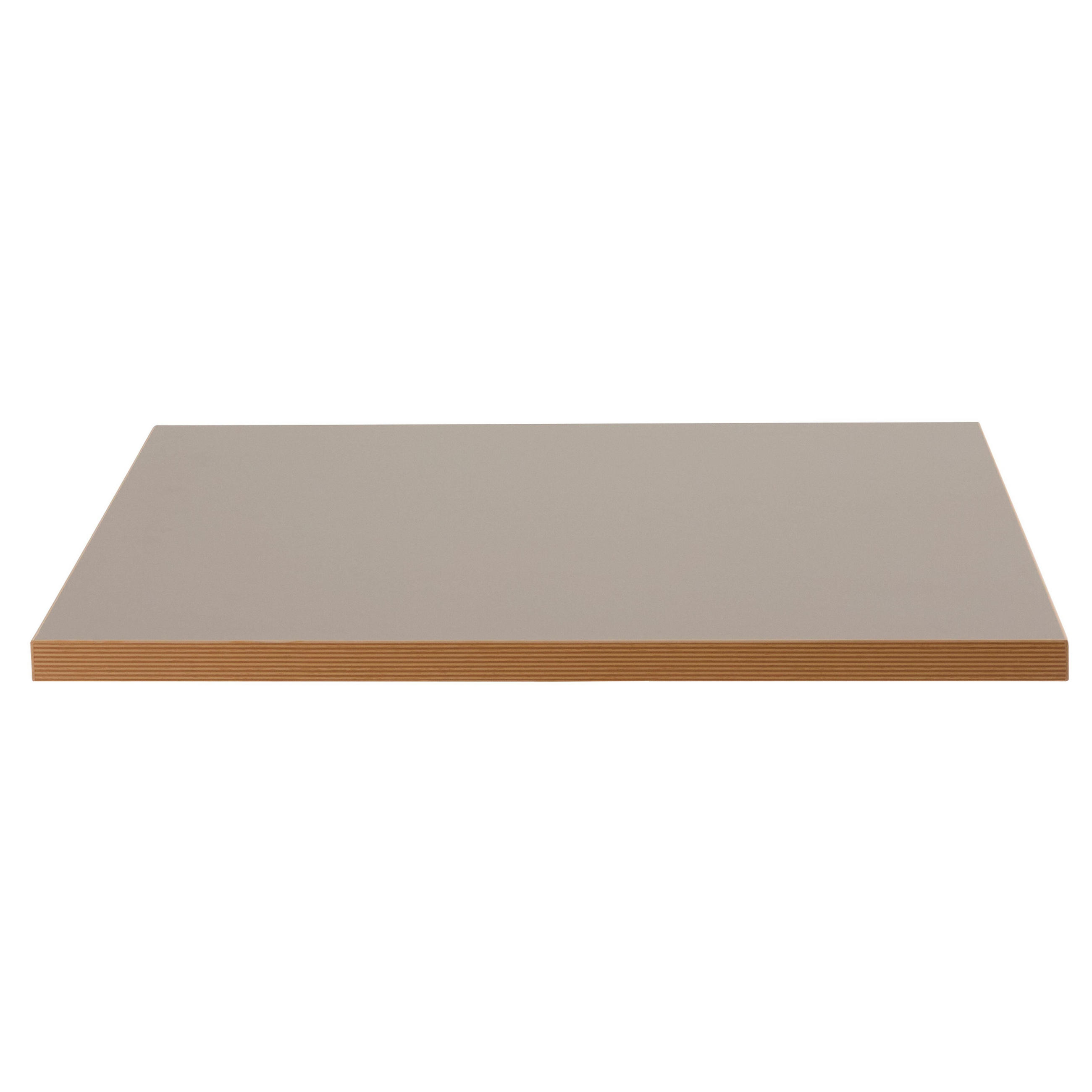 TISCHPLATTE quadratischer 60 cm, Grün - Grün, Holz (60/2.5/60cm) - Oviala