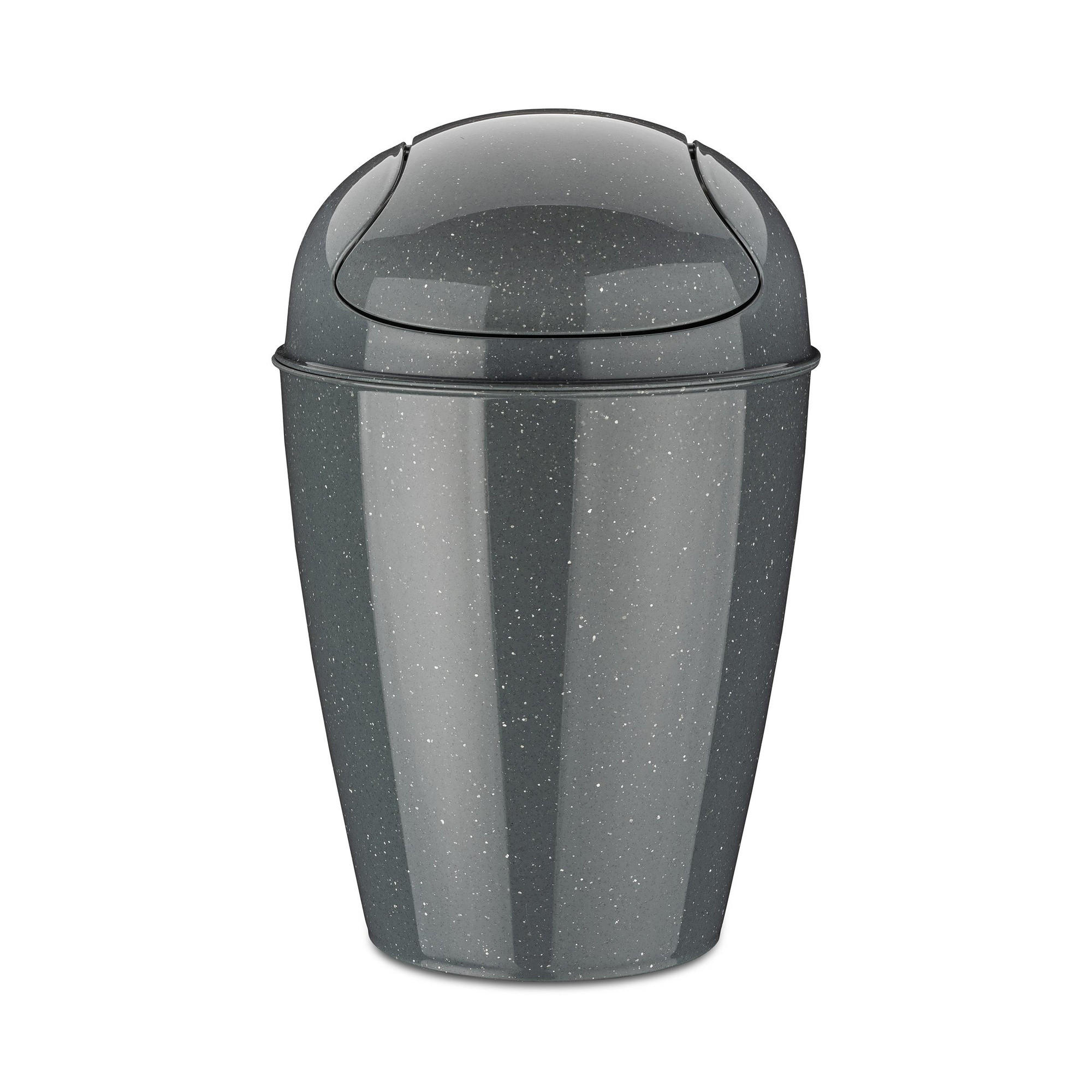 MÜLLEIMER Del 5 l 21,6/21,6/37 cm - Anthrazit, Kunststoff (21.6/37/21.6cm) - KOZIOL