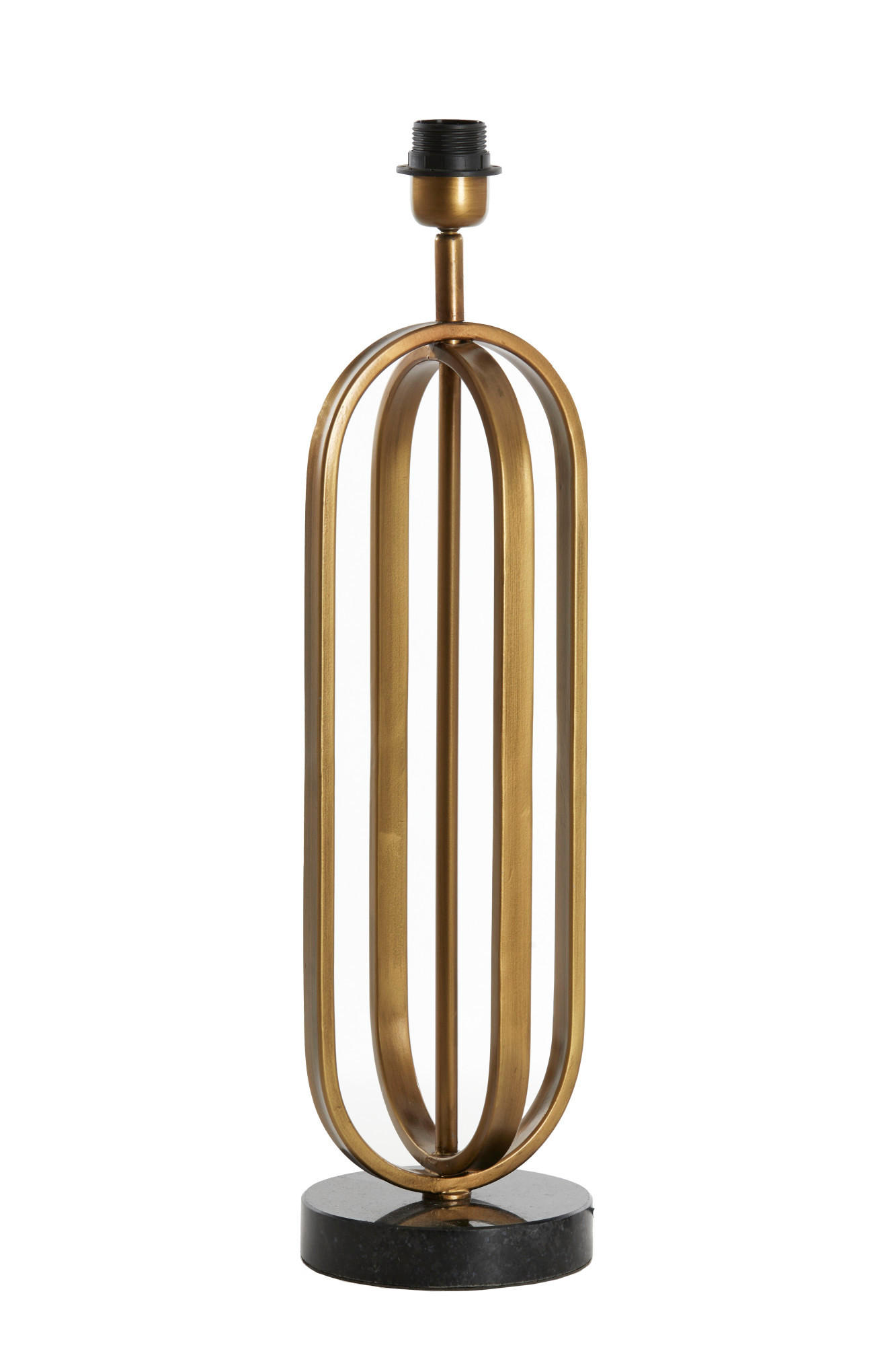 LAMPENFUSS Aster Bronze Ø16/55 cm - Bronzefarben, Metall (16/16/55cm) - Light & Living