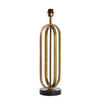 LAMPENFUSS Aster Bronze Ø16/55 cm - Bronzefarben, Metall (16/16/55cm) - Light & Living