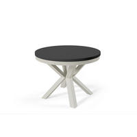 ESSTISCHE NORVIX - Schwarz, Holzwerkstoff (120/120/76cm) - Meblini