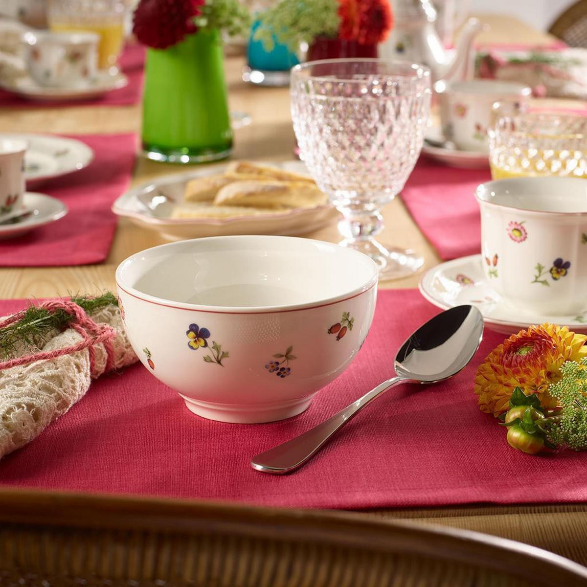 BOLS Petite Fleur weiß ø 14 cm 4er Set - Weiß, Keramik (14cm) - Villeroy & Boch
