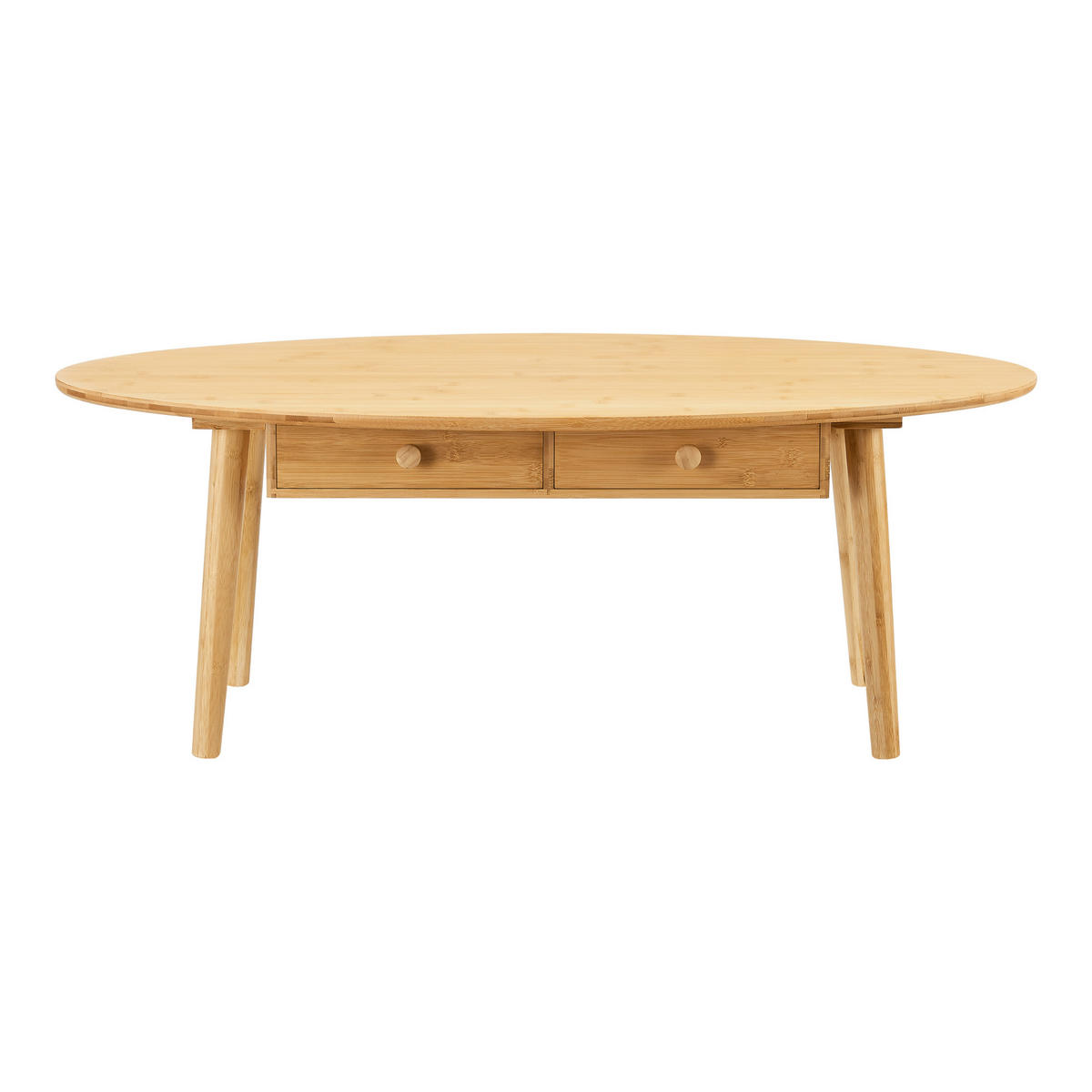 COUCHTISCH Harboøre 100/48/37 - Beige, Naturmaterialien (48/100/37cm) - [en.casa]