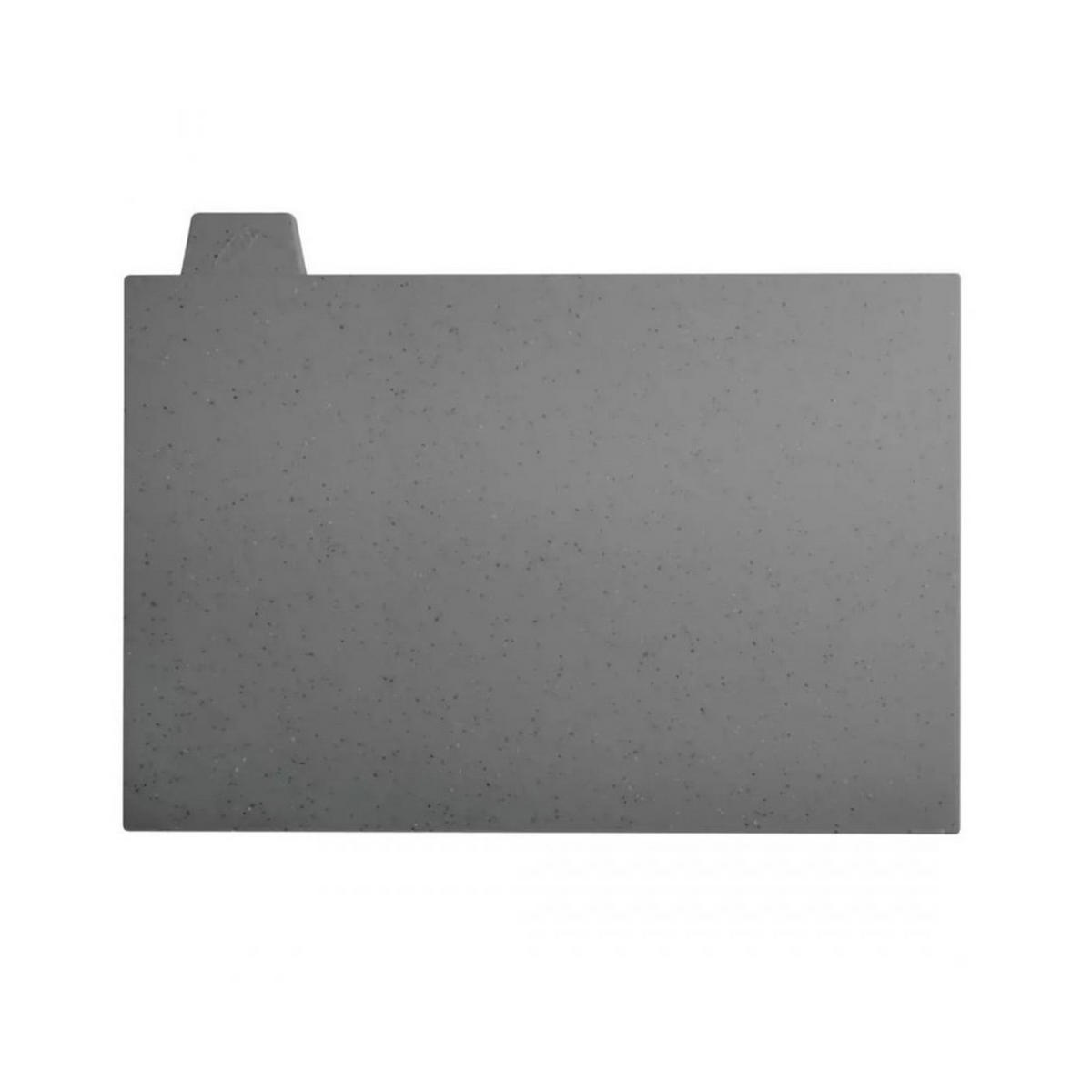 SCHNEIDEBRETT Grau 30/22.5/5 cm KH1743 - Grau, Kunststoff (22.5/30cm) - Kinghoff 