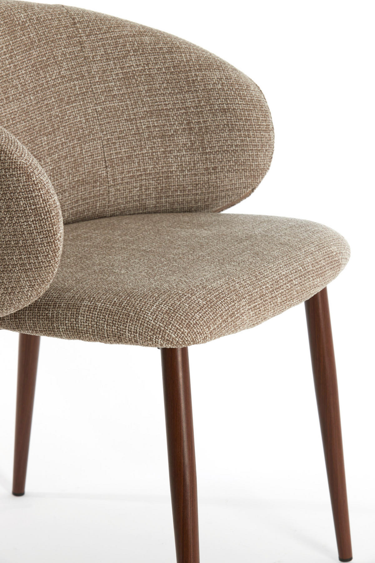 ESSZIMMERSTUHL Aluko Braun 57/56/74 cm - Braun, Metall (57/74/56cm) - Light & Living