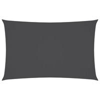 SONNENSEGEL Oxford-Gewebe Rechteckig 5x8 m Anthrazit - Anthrazit, Textil (800/500cm) - furnicato