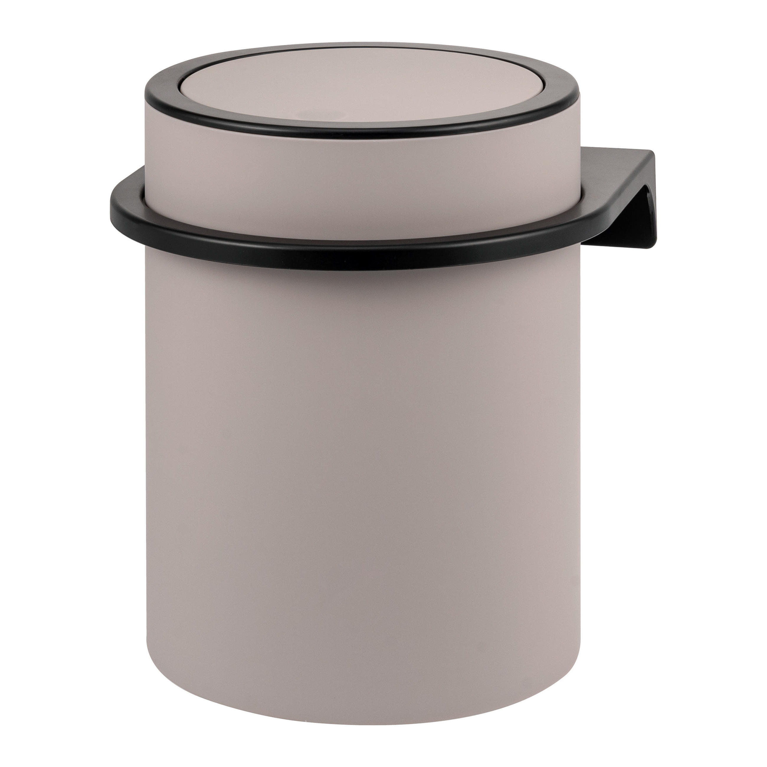 KOSMETIKEIMER SAVONA,5 Liter, grau - Taupe, Kunststoff (22/24.5/22.5cm) - bremermann