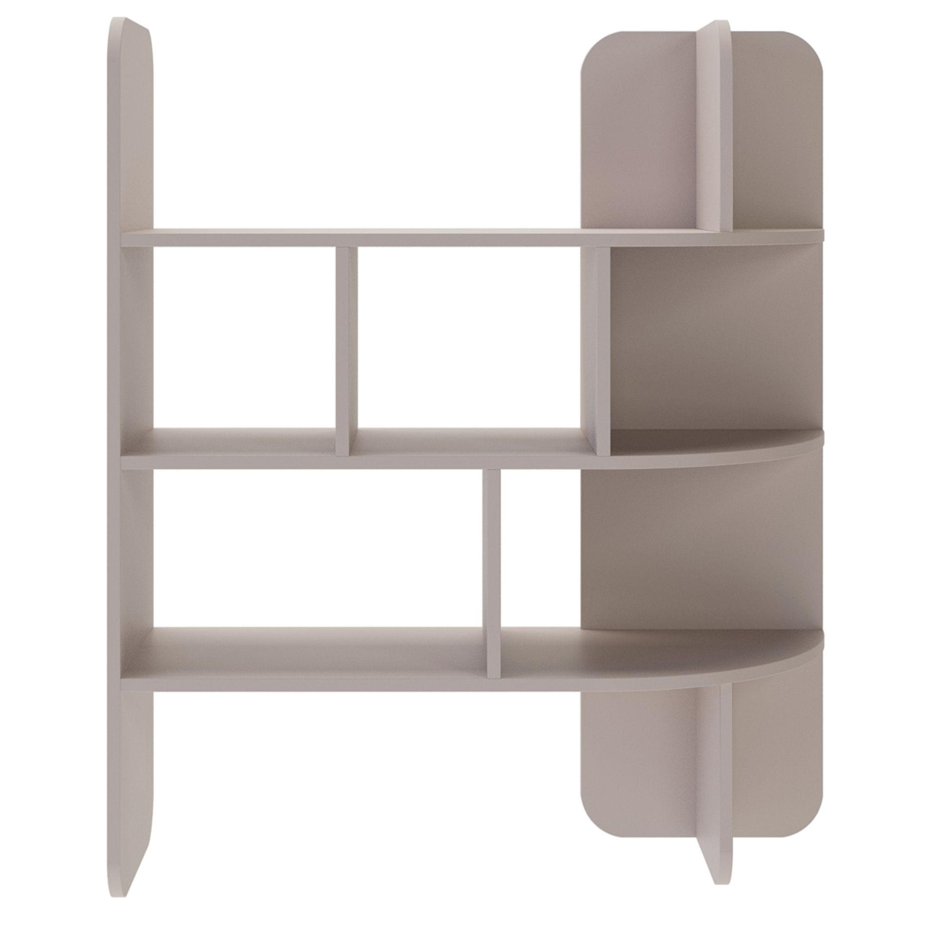 STANDREGAL Contle Beige 102 x 120 cm - Beige, Holzwerkstoff (101.6/180/36cm) - Selsey