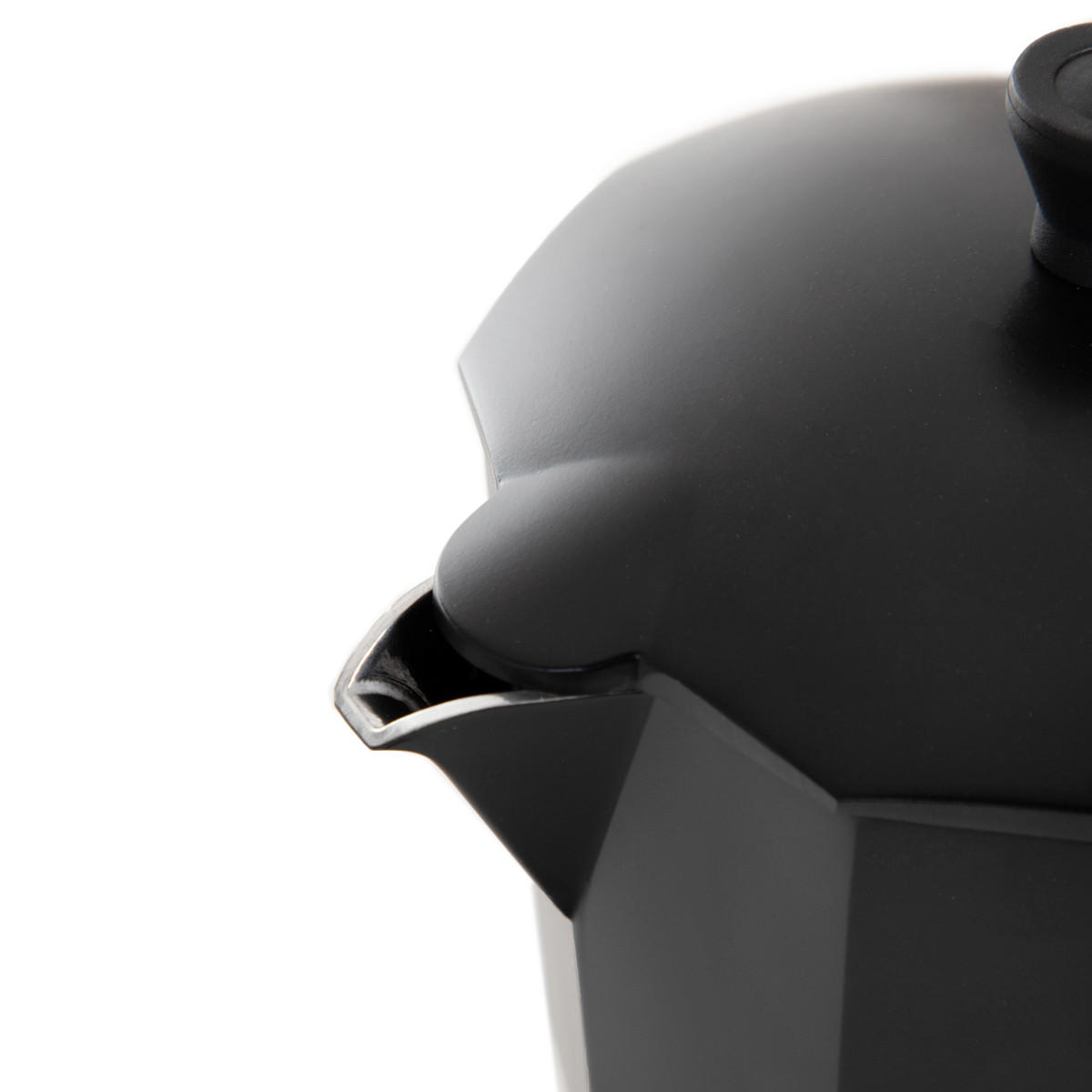 KAFFEEMASCHINE Mia Mokka schwarz 15/26 cm - Schwarz, Metall (15/19/26cm) - Homla