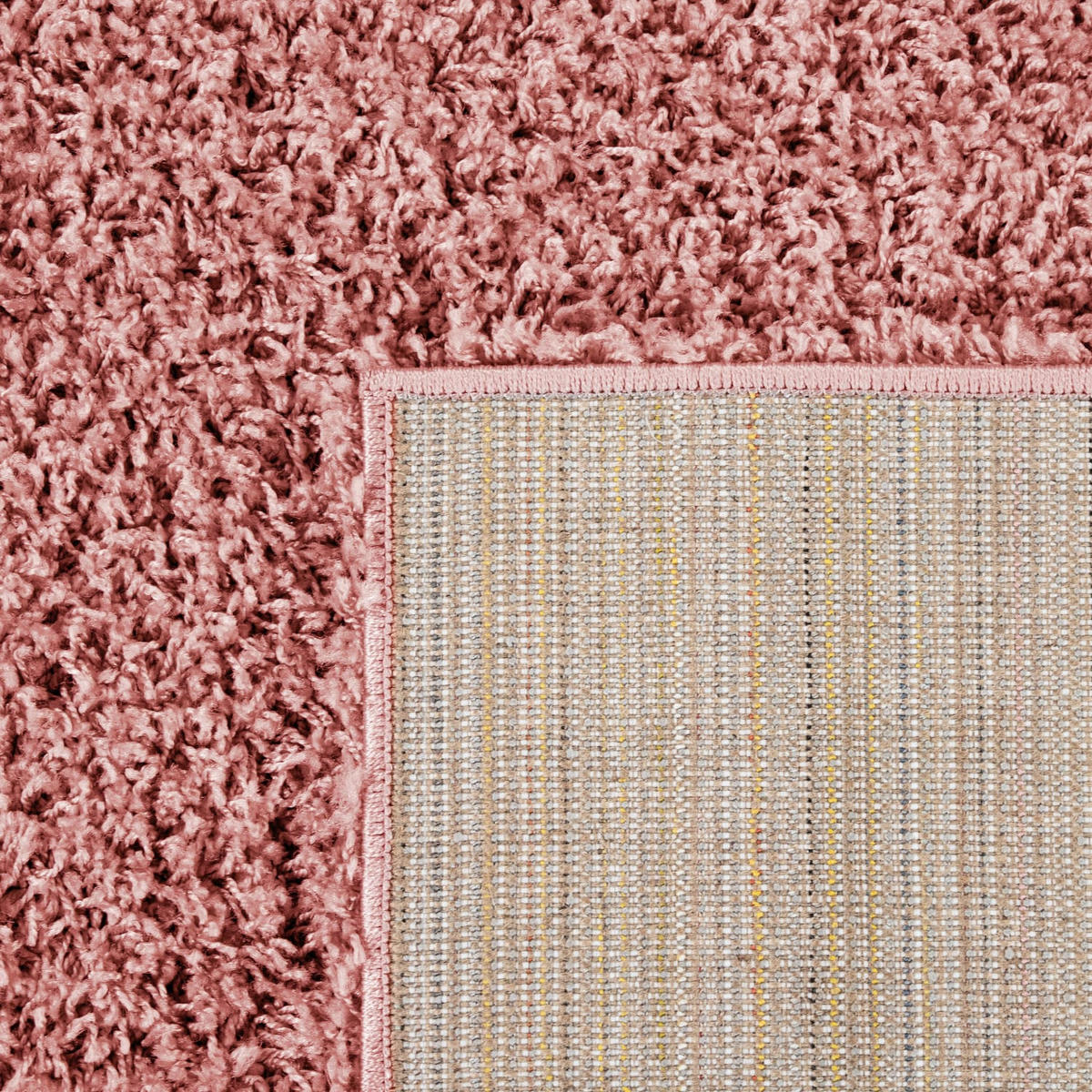 HOCHFLORTEPPICH 160/220 cm Twister 500 - Pink, Kunststoff (160/220cm) - Paco Home